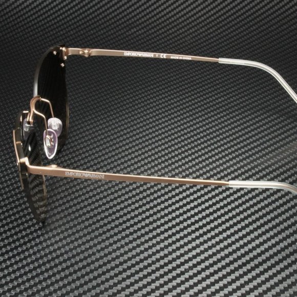Emporio Armani Women\'s Rose Gold Brown Sunglasses! main image 3